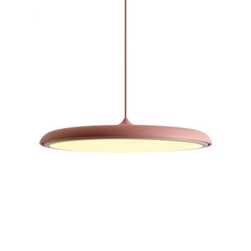 Contemporary Simplicity Farmhouse Ceiling Light with Unique Metal Shade