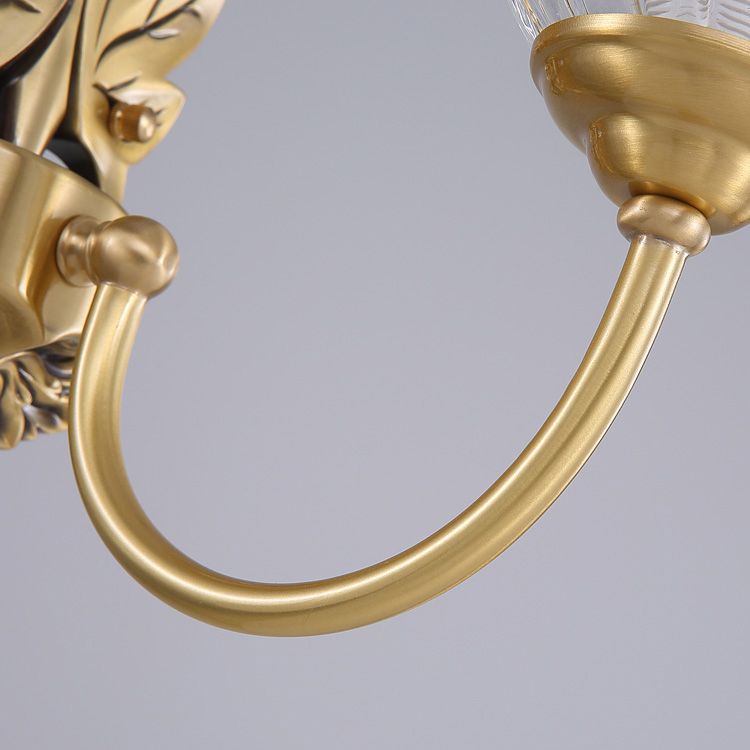 Traditionele stijl gewapende wand gemonteerd licht metalen ijdelheid wandlampen voor badkamer