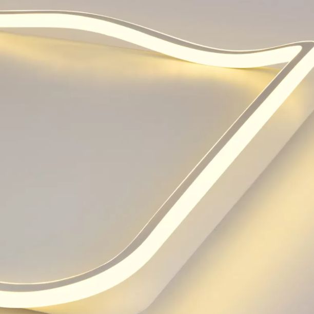 1-Licht geometrische moderne Flush-Leuchte LED Metall Deckenleuchte für Schlafzimmer