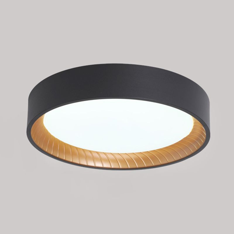Modern LED Flush Mount Light Acrylic Shade Ceiling Lamp for Living Room Meeting Room