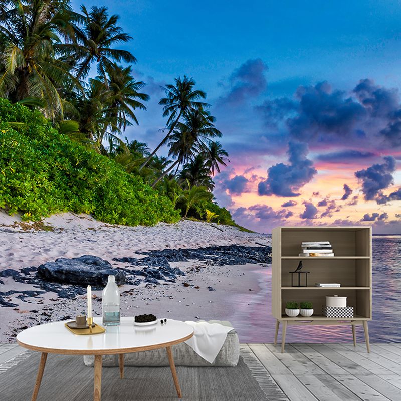 Horizontal Photography Sea Wall Mural Modernism Wall Decoration for Home