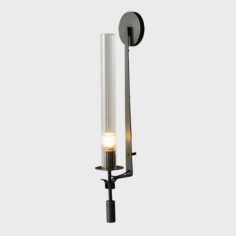 Industrial Wall Light Glass Shade Wall Light Sconce for Living Room