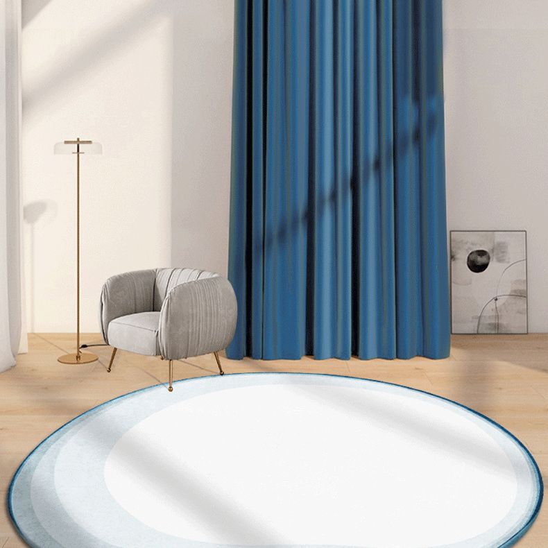 Grüner purer Farb Teppich Polyester Freizeitbereich Teppich Anti-Split Teppich für Wohnkultur