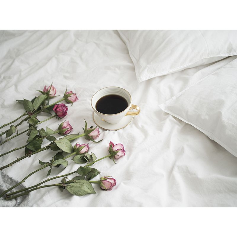 Environment Friendly Resistant Mural Wallpaper Roses Living Room Wall Mural