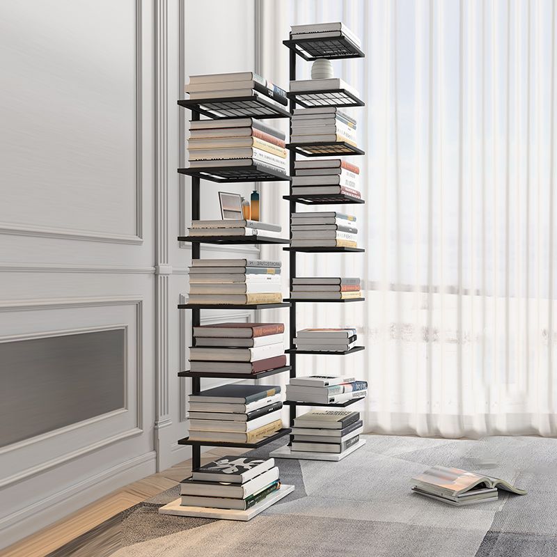 Modern Style Open Bookshelf Vertical Shelf Bookcase for Home