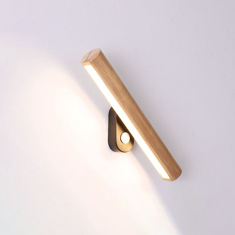 Rotatable Wall Lamp 1-Light LED Wall Mount Lamp with Acrylic Shade for Bedroom