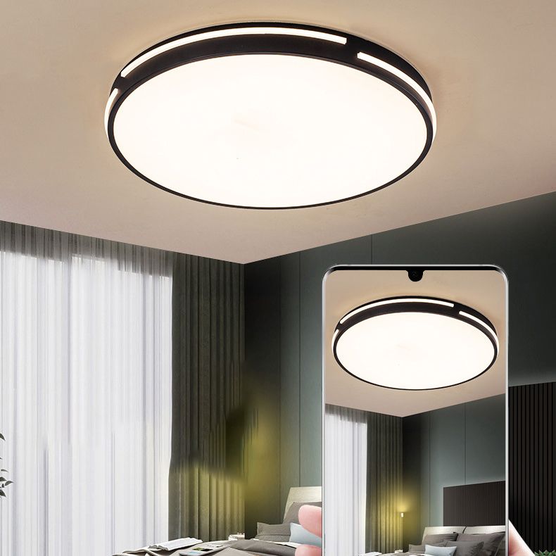Plafonnier LED en acrylique de conception de Style moderne, luminaire de plafond encastré pour le salon