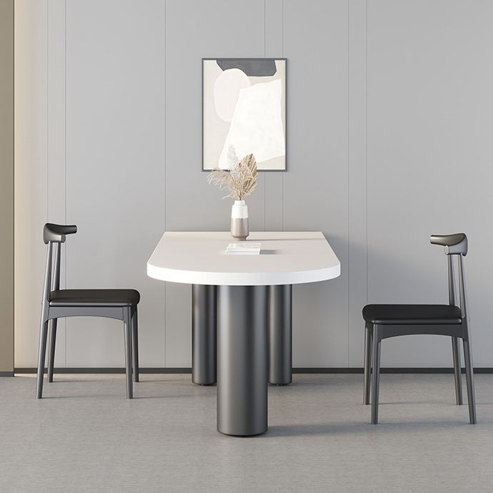 Gratis vorm massief hout binnen tafel restaurant moderne houten tafel met 3 poten