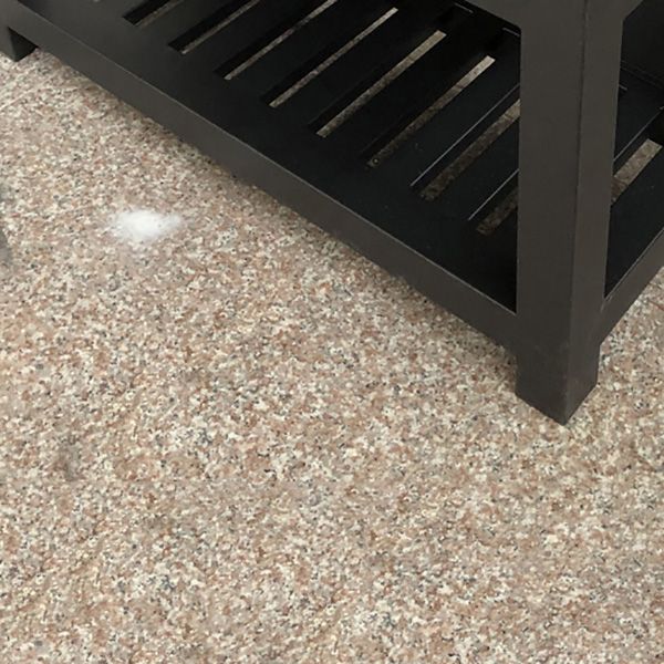 Modern Dining Room Kitchen Island Marble Prep Table with Storage Shelf