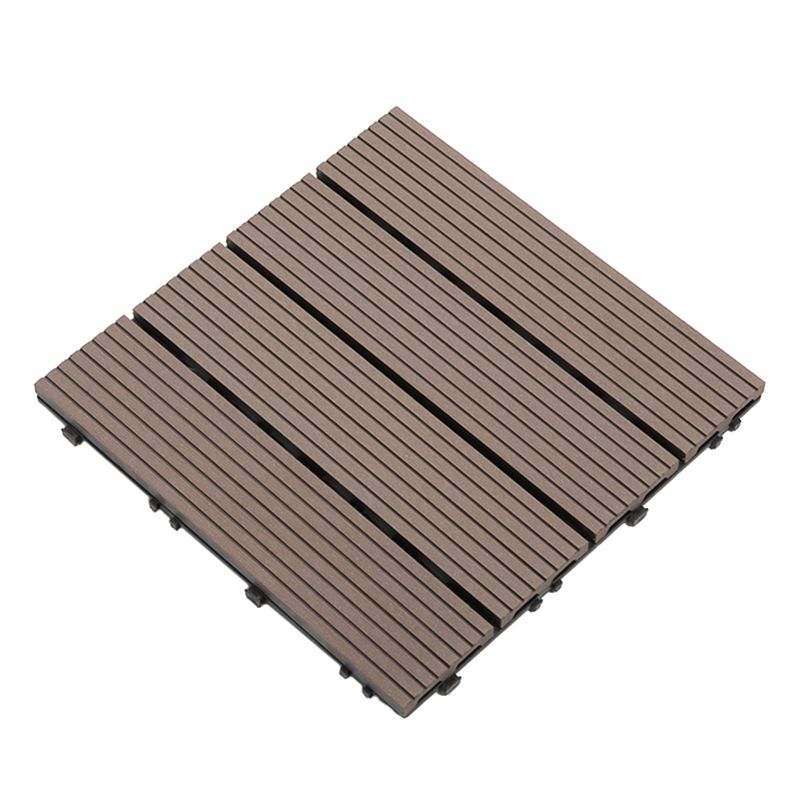 Interlocking Patio Flooring Tiles Striped Pattern Flooring Tiles Garden