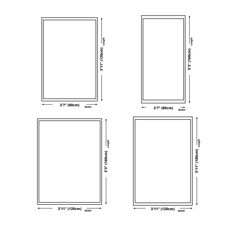 Navy Modern Rug Polyester Graphic Area Rug Non-Slip Backing Rug for Home Decor