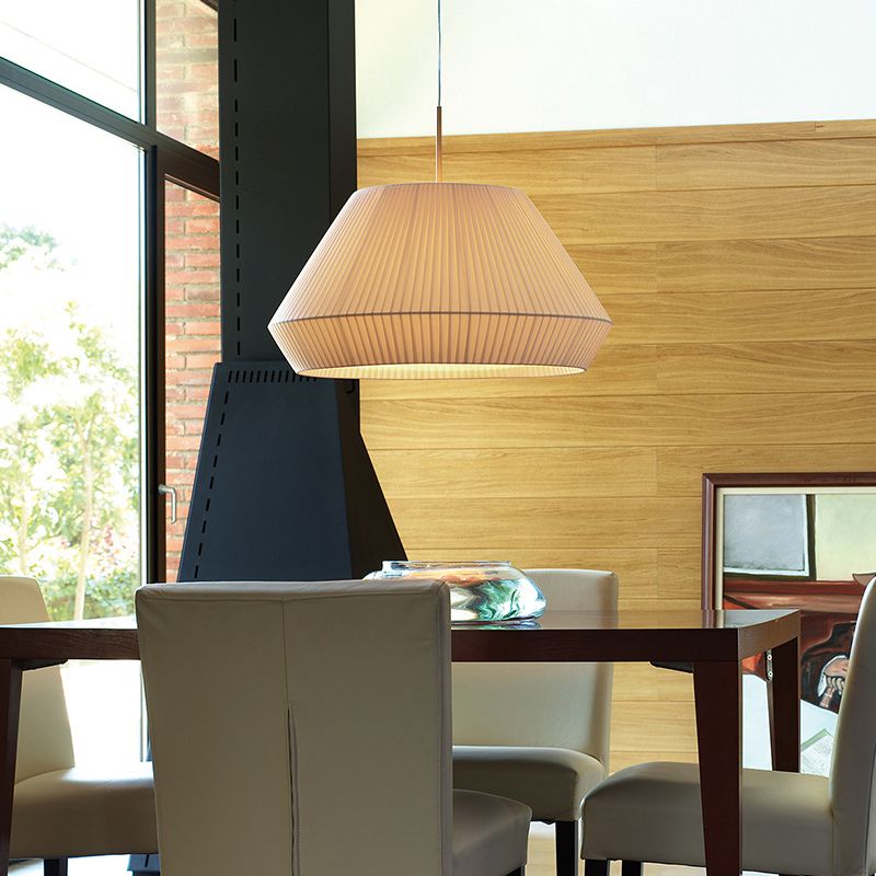 OMAGGIO MODERNA GEOMETRIA SEDIA INSPETTUATA SETA LIGHT 1 PENDANTE LIGHT PER LAMPO