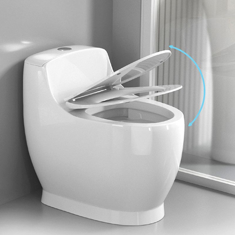 Modern 1-Piece Flush Toilet Floor Mount Urine Toilet for Bathroom