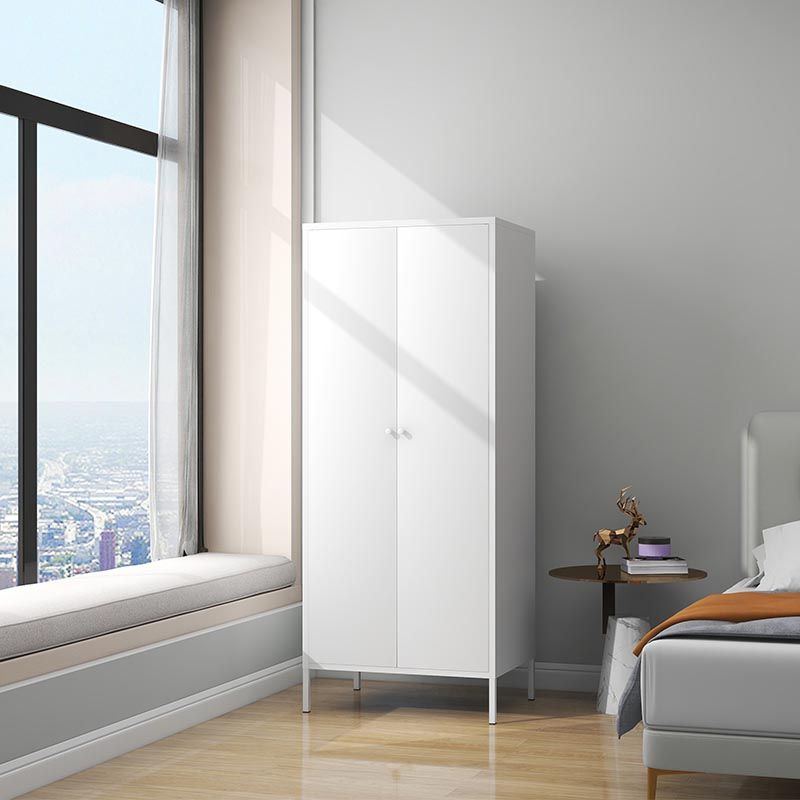 Contemporary Wardrobe Closet Steel Wardrobe Armoire for Bedroom