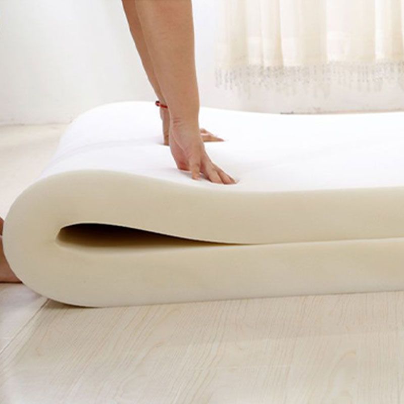 Mid-Century Modern Pouf Ottoman Genuine Leather Tufted Nailhead Trim Rectangle Ottoman