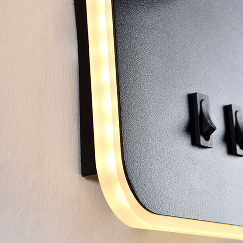 Metal Reading Wall Light Fixture Modern Style Wall Light Sconce for Bedroom