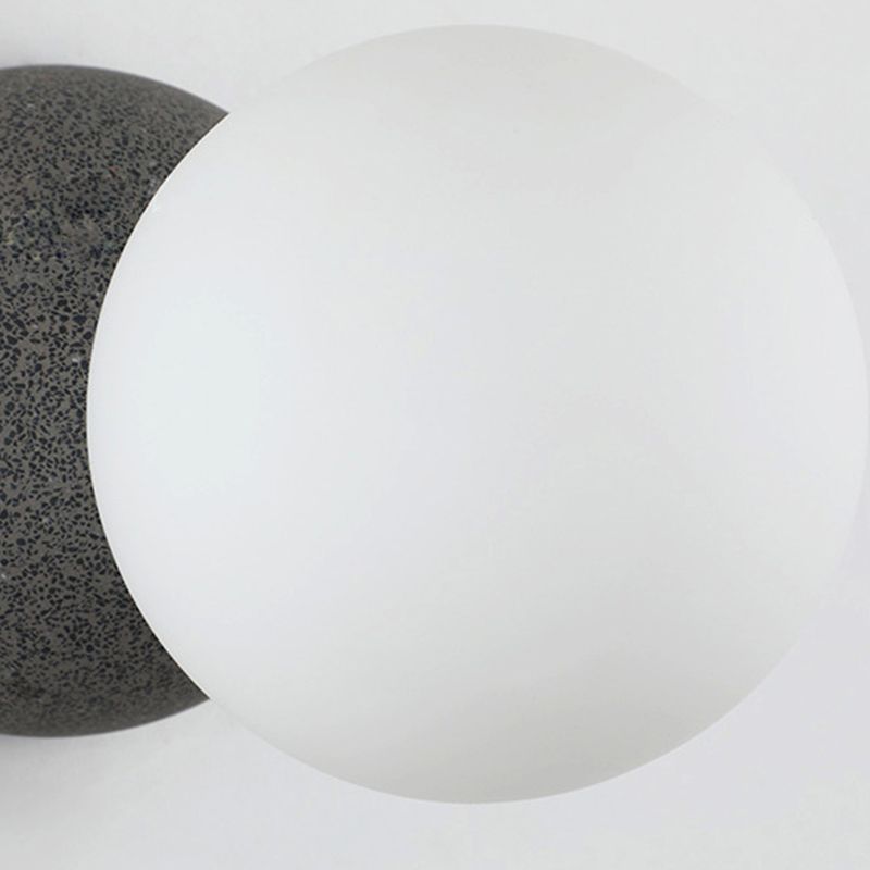 Modern Style Sphere Wall Light Sconces Glass 1 Light Wall Lighting Ideas