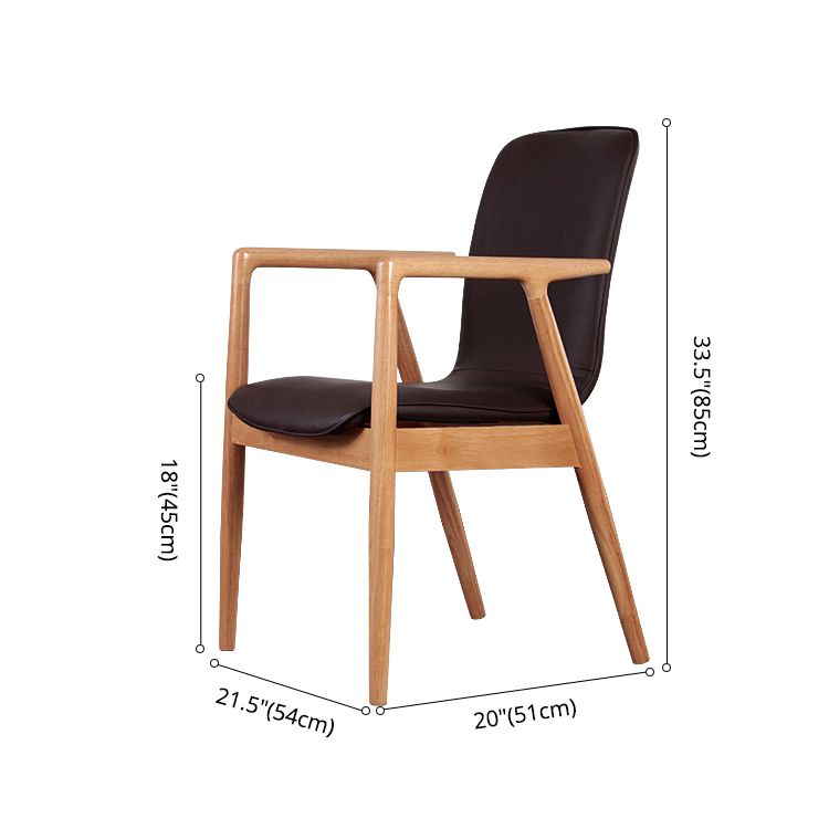 Wooden Dining Side Chairs Contemporary Style Parsons Dining Chair, 21'' Wide