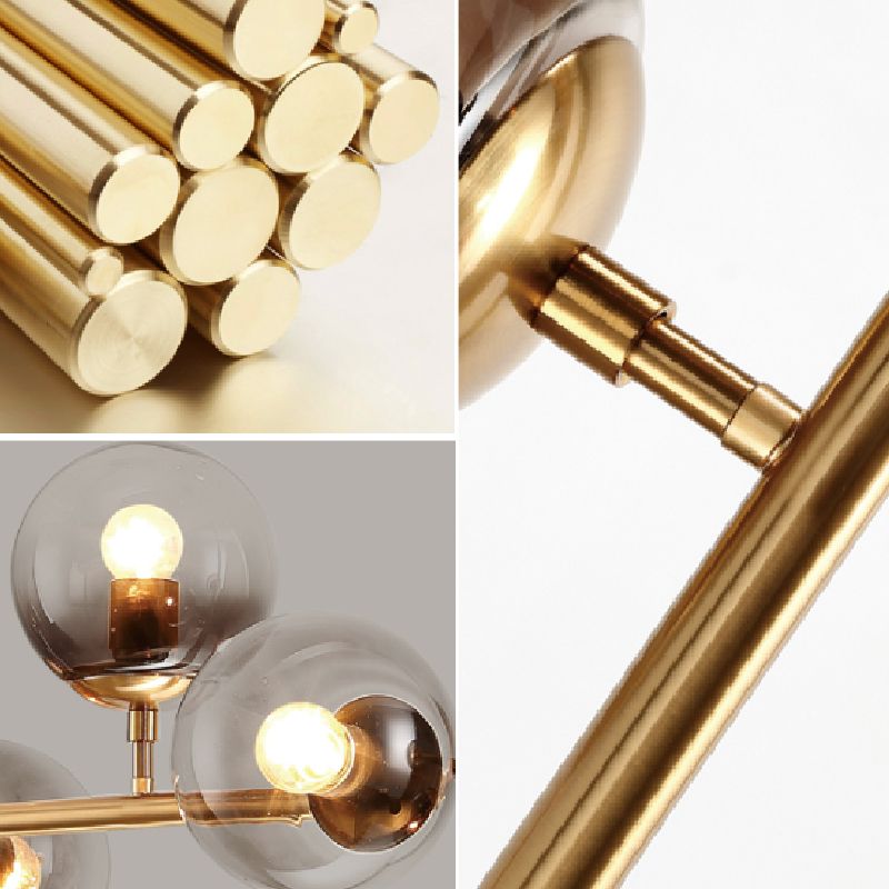 Global Island Lighting Fixture 6 Lights Modern for Dining Room