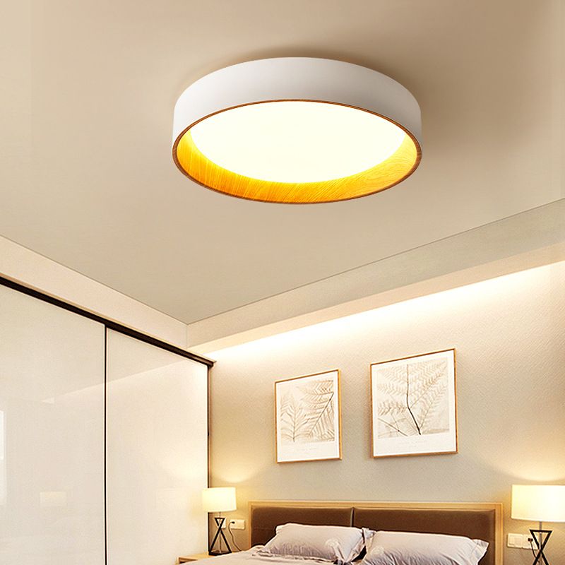 Round Flush Mount Light 1 Light Acrylic Modern Simplicity Flush Mount Spotlight for Bedroom