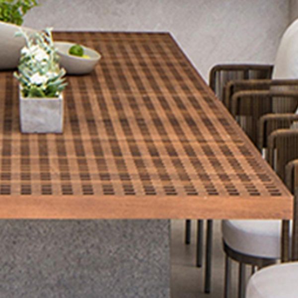 Rectangular Patio Dining Table Set 1/2/9 Pieces Dining Table Set