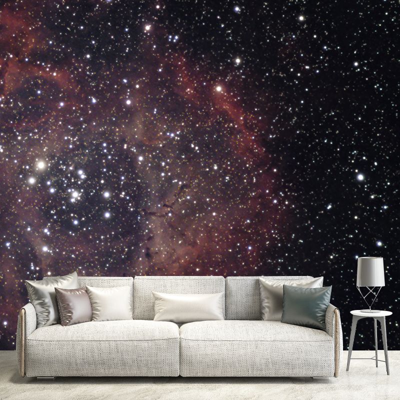Photography Environment Friendly Mural Wallpaper Starry Sky Bedroom Wall Mural