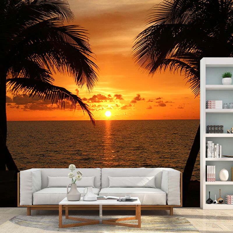 Photography Wall Mural Wallpaper Tropical Scenery Sitting Room Wall Mural