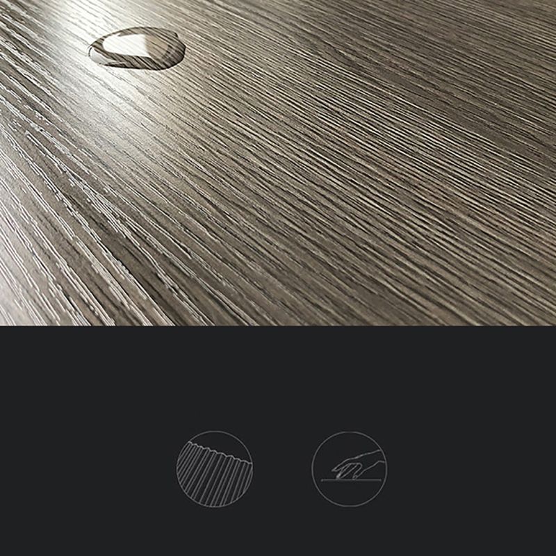 11" Wide Contemporary Shelf Open Wooden Bookcase with Drawer