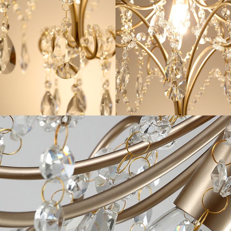 PRISTA PRISTA DI METALE LAMPAGGIO IN APPENDAMENTO RETRO 1 BULB BRANDA ALLIMINE A PENDENTE A BUSCINE CON IL CROVALO