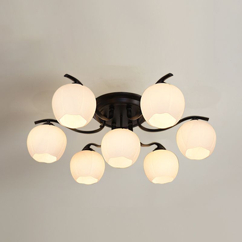 Luci decorative da incasso in vetro per lampade da incasso per soggiorno