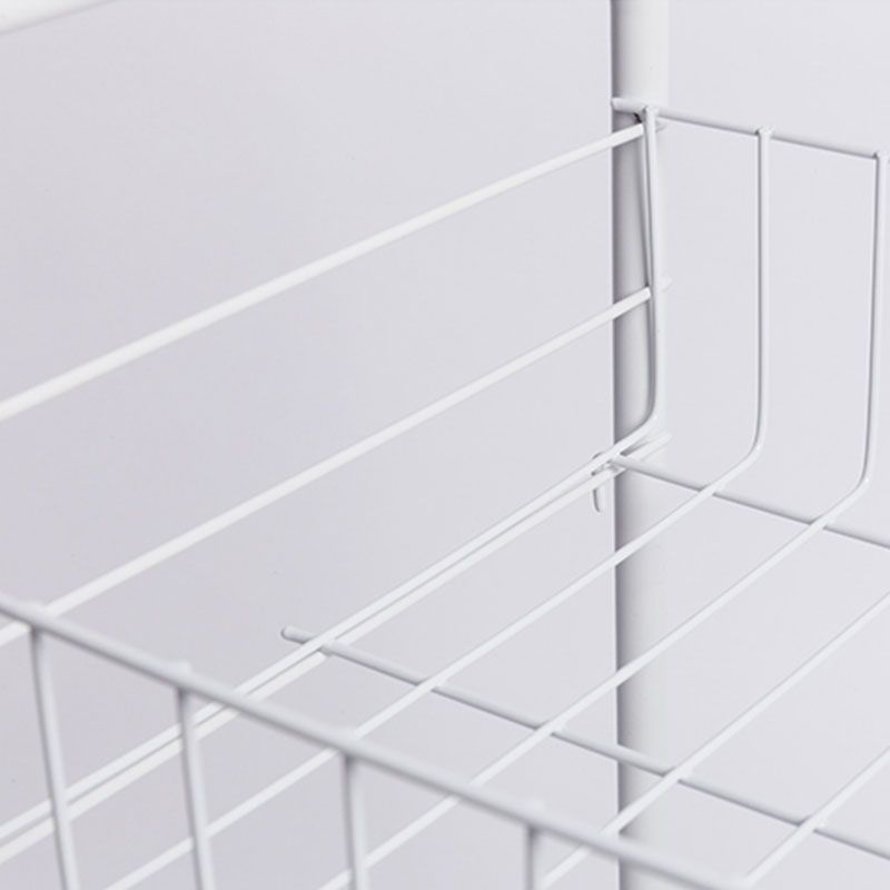 Contemporary Bookshelf Open Back Bookcase for Office with Caster Wheels