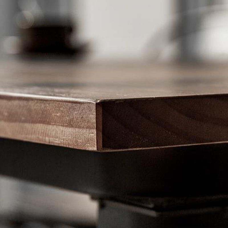 Industrial 1/3/4/5 Pieces Dining Set Wood Dining Table for Dining Room