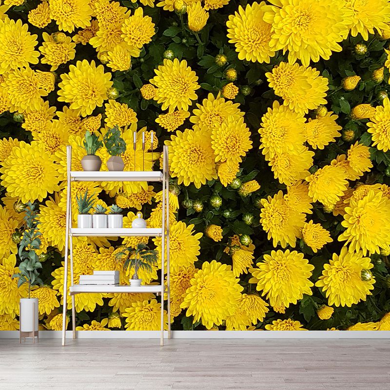 Photography Flower Mural Mildew Resistant Wallpaper Sleeping Room Wall Mural