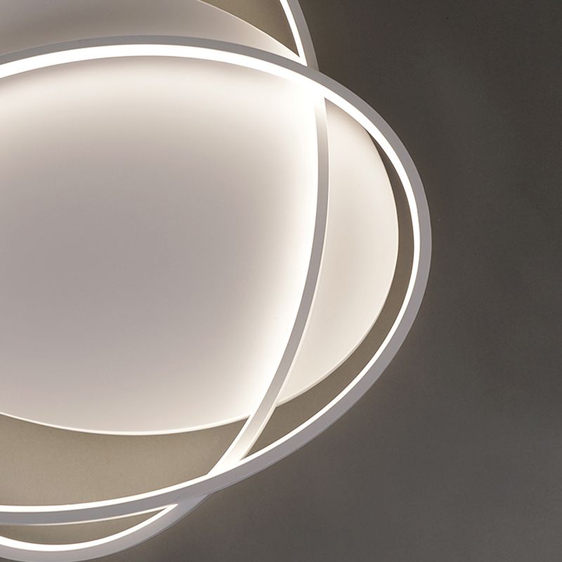 Éclairage de plafond encastré à LED 2 lumières plafonniers modernes pour salon