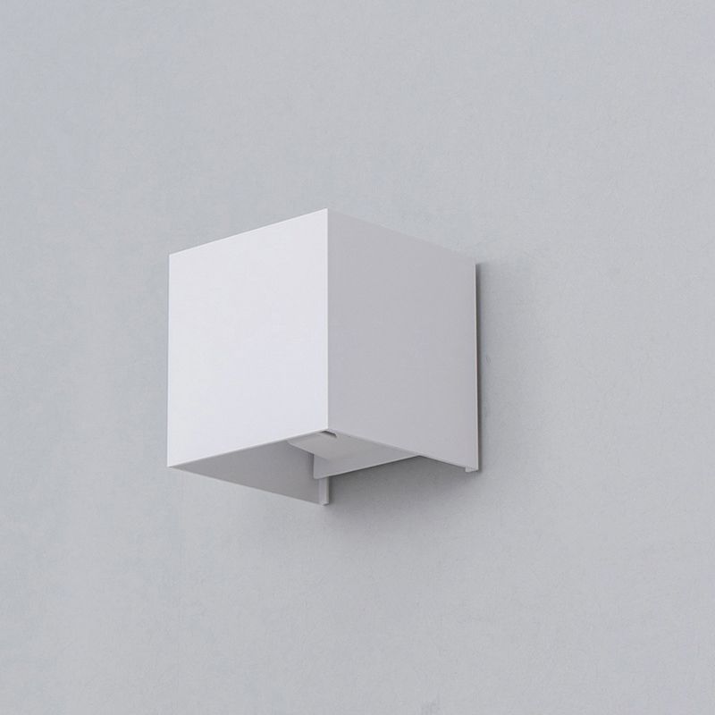 Metal Geometric Wall Light Sconces Minimalism 1 Light Wall Mounted Lamp