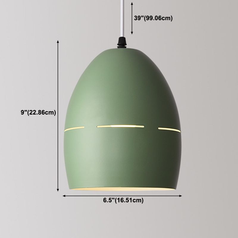 Luminaire de lampe à chute en forme de dôme multicolore