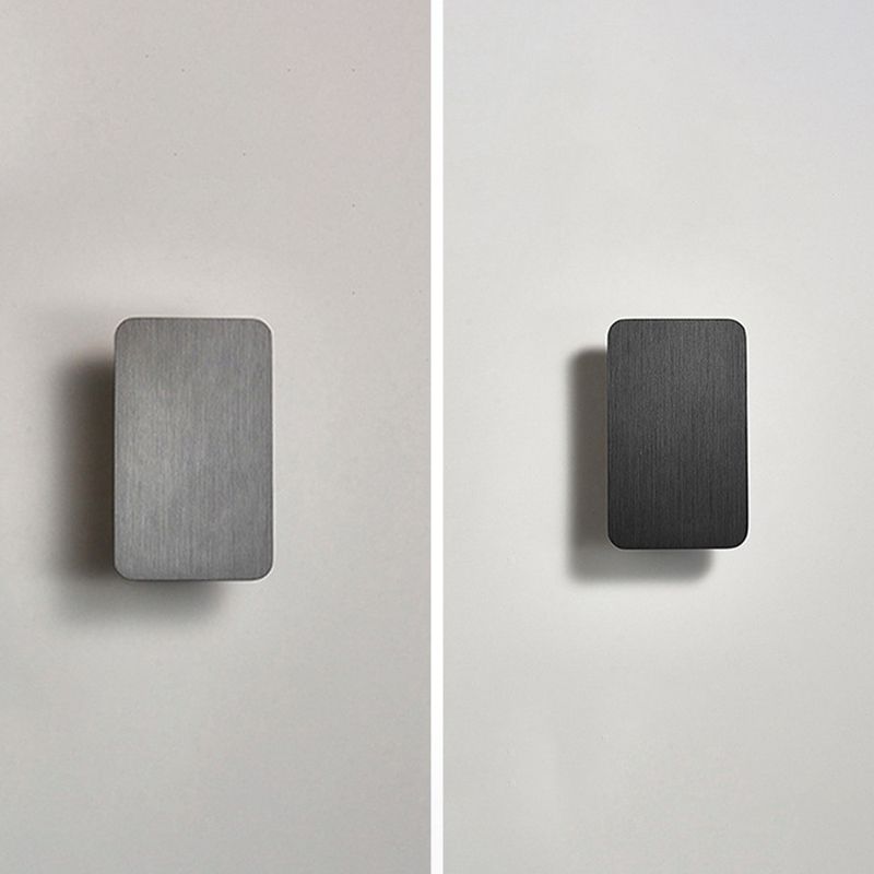 Metal Square Shape Wall Mount Lighting Modern 2-Lights Wall Mount Light Fixture