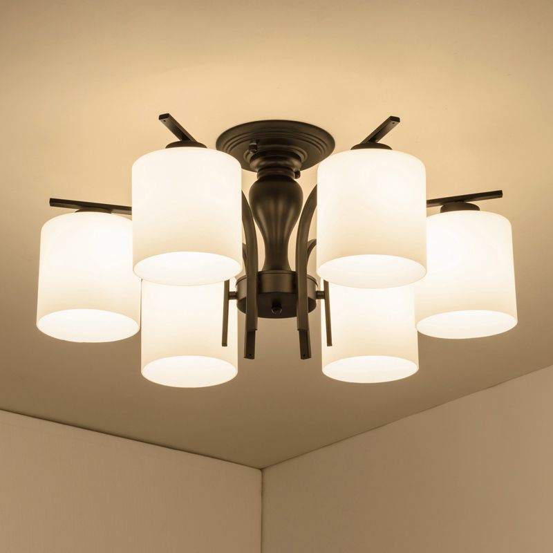 Sputnik Diseño de lámpara de techo de vidrio de vidrio Luz de techo