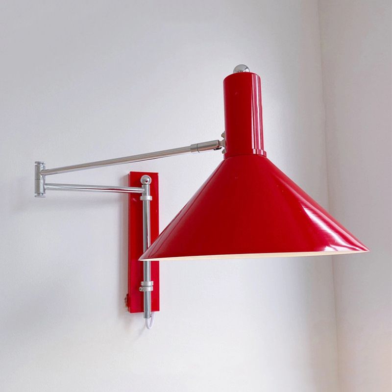 1 Light Cone Wall Mount Light Fixture Modern Metal Wall Mounted Lights