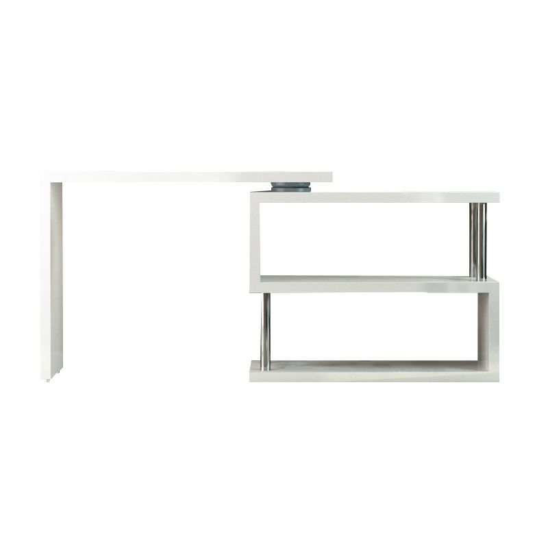 Chipboard Bar Table White Dining Table for Kitchen Living Room