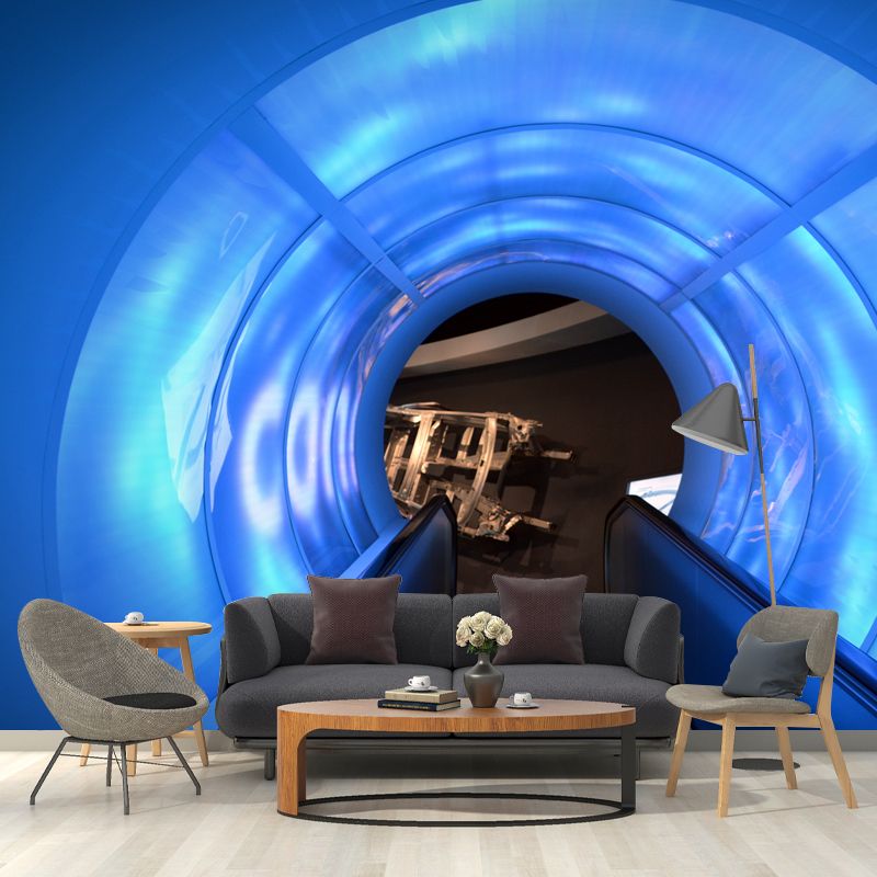 Minimalist Style Spatial Extension Removable Wall Mural for Sitting Room