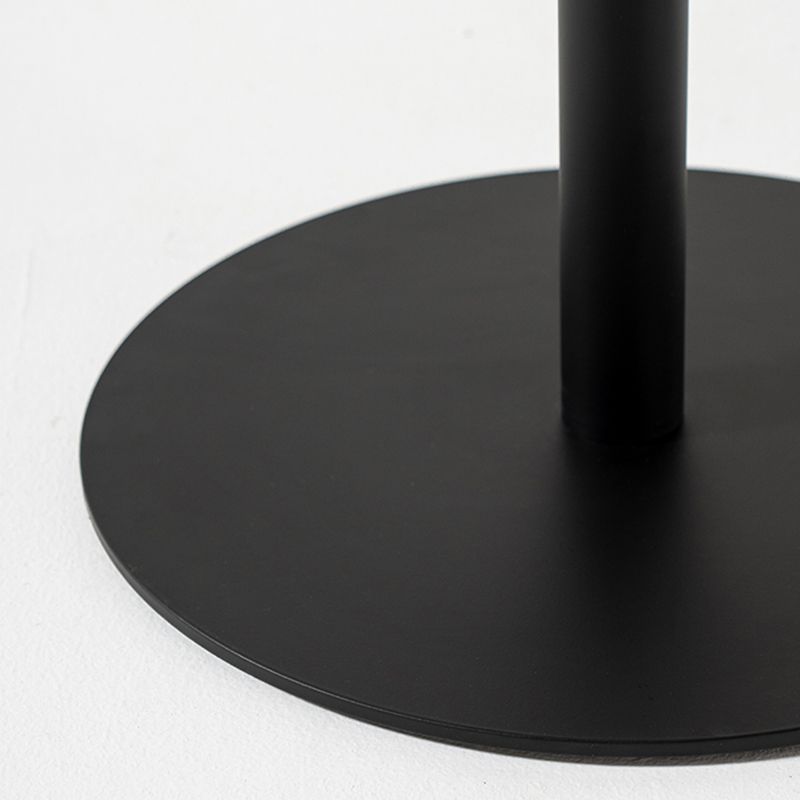 Coffee Shop Wood Dining Table Industrial Style Round Dining Table