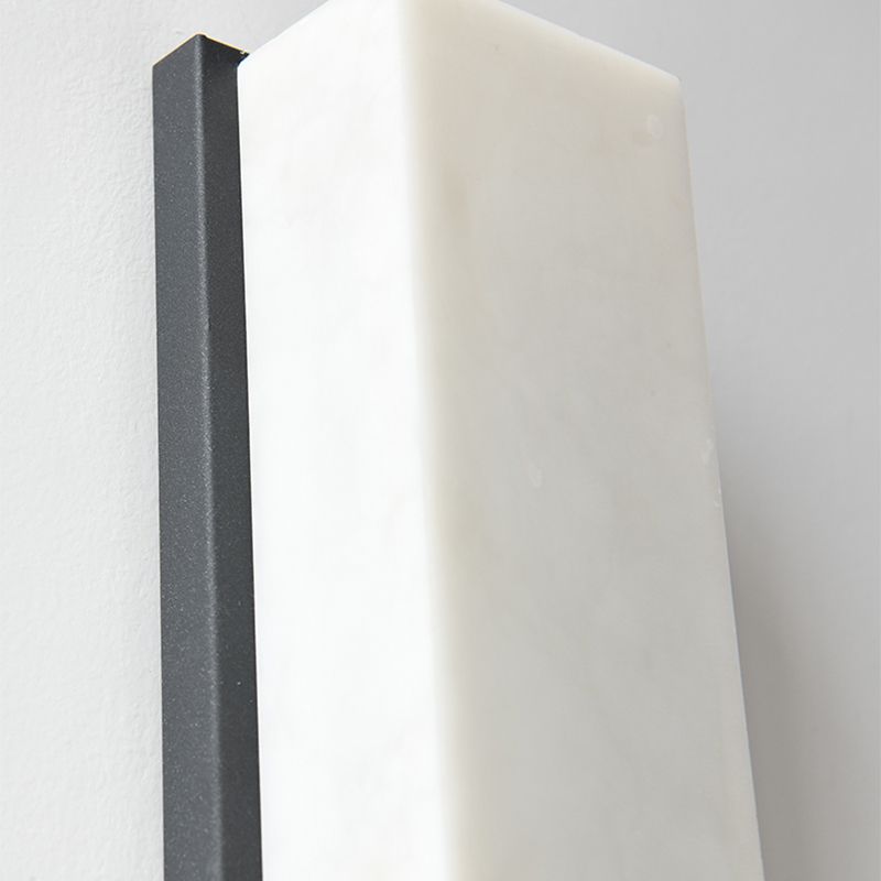 Rectangle Wall Sconce Contemporary Wall Light Fixture for Courtyard