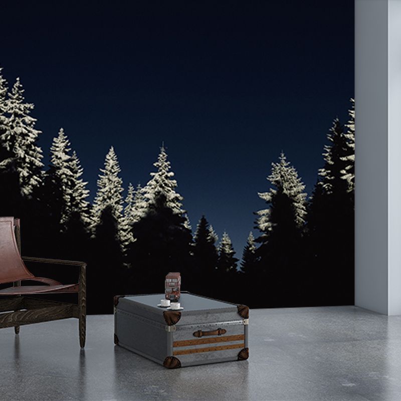 Environmental Wall Mural Wallpaper Forest Living Room Wall Mural