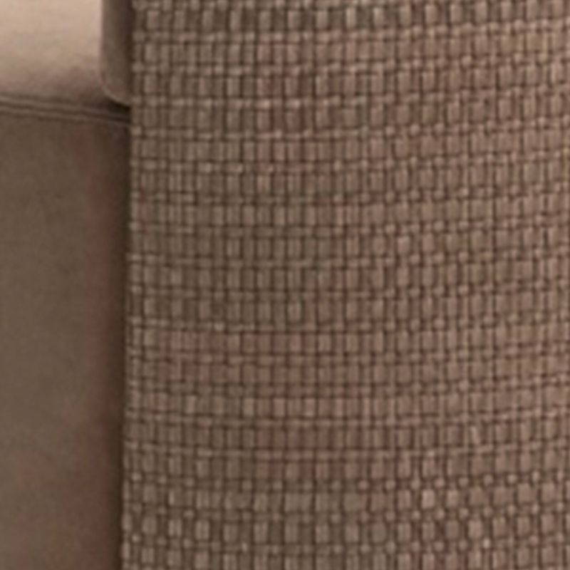 Contemporary 24.01" W Fix Back Chair Faux Leather Armless Chair