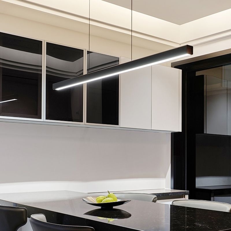 Estilo minimalista moderno Flexión de iluminación de aleación de aluminio LED Light Light Light Light