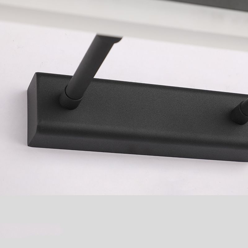 Metall lineare Wandbeleuchtung Vorlagen zeitgenössische LED -Wandleuchte für Badezimmer