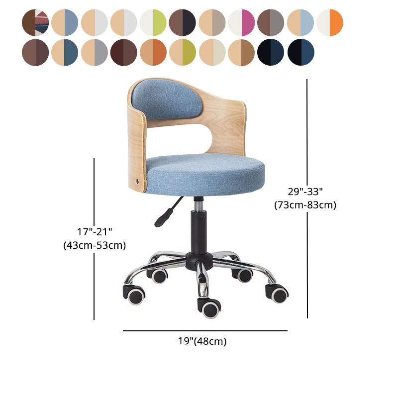 Moderne verstellbare rotierbare Stuhlstahl -Haushaltshalshocker mit Kissen und Riemenscheibe