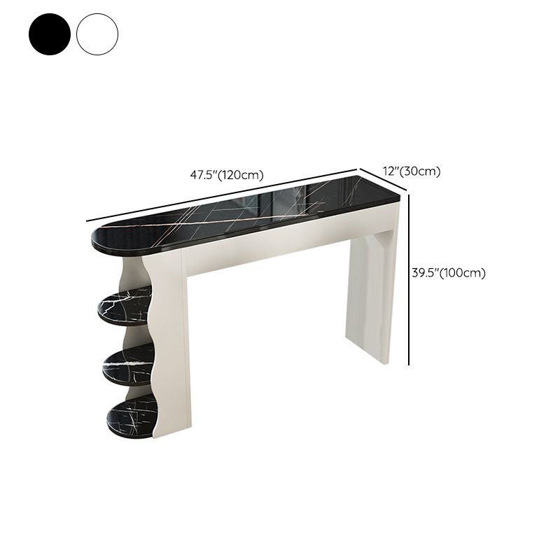 Glam Free Form Pub Table Set 1/2/3 Pieces Matte Finish Bar Set