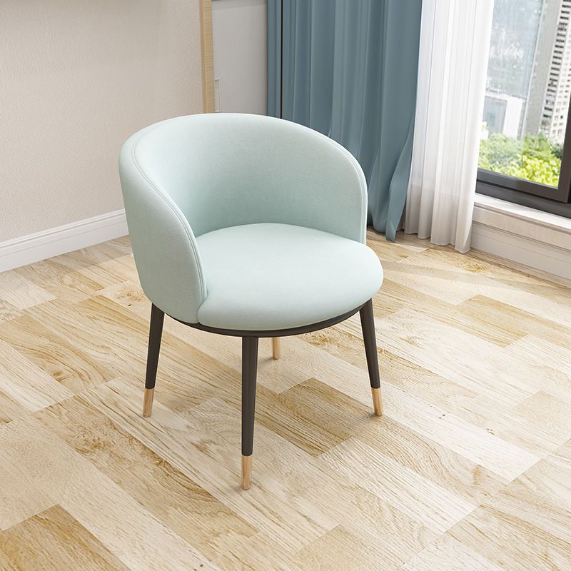 Recessed Arms Barrel Chair Tight Back Accent Chair, 16.54" W √ó 21.65" L √ó 30.71" H